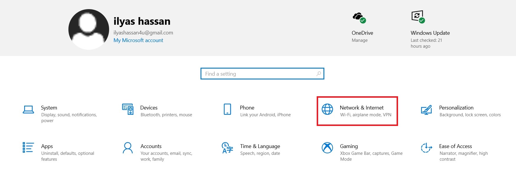 Network and internet 