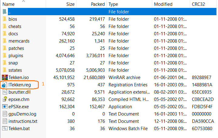 Tekken 3 Game Folder