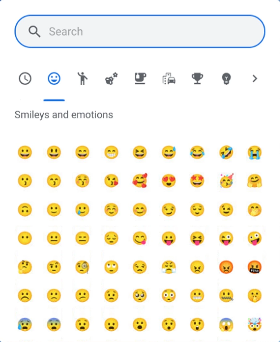 emojis window