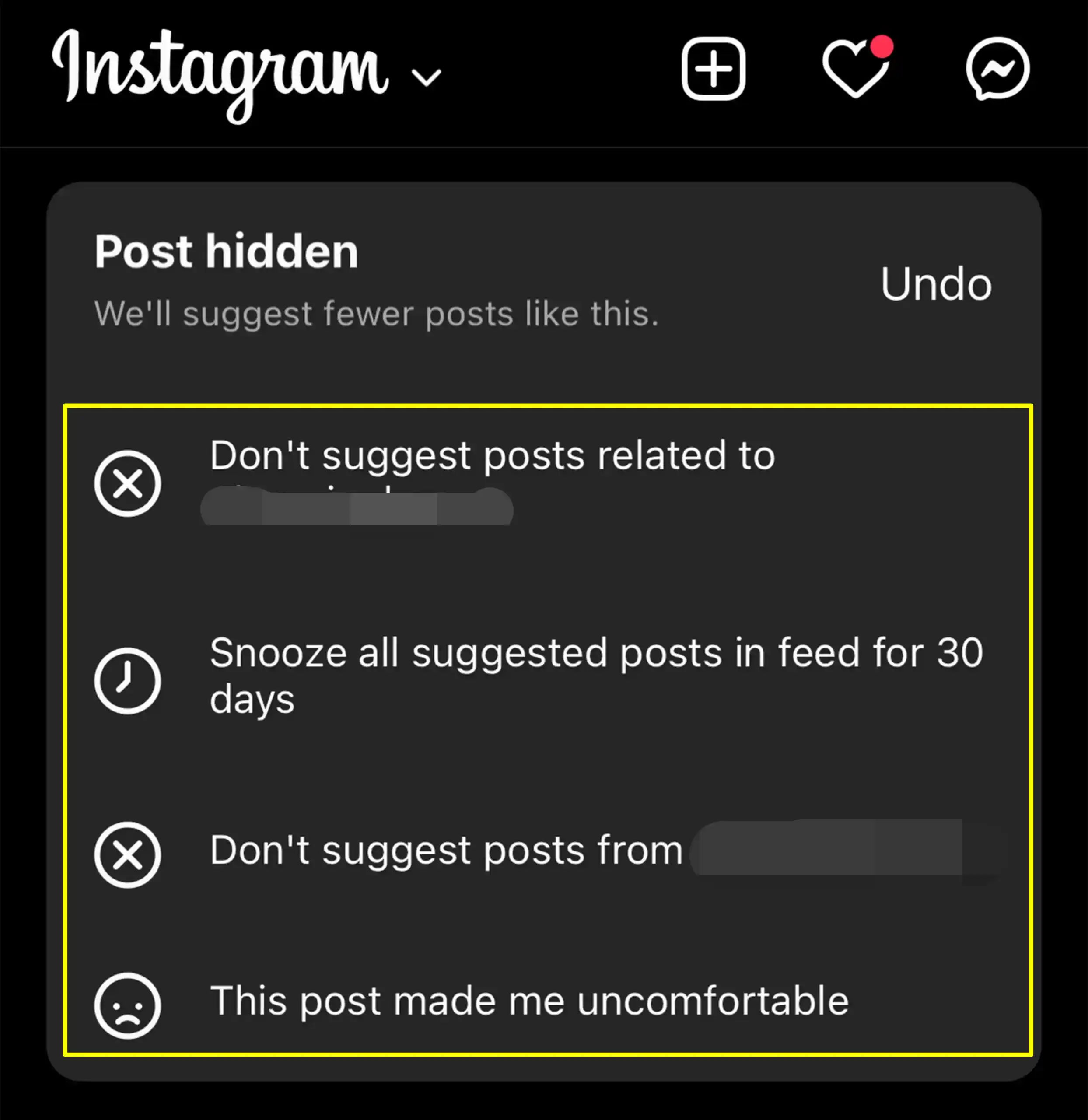 Turn Off Suggested Posts On Instagram
