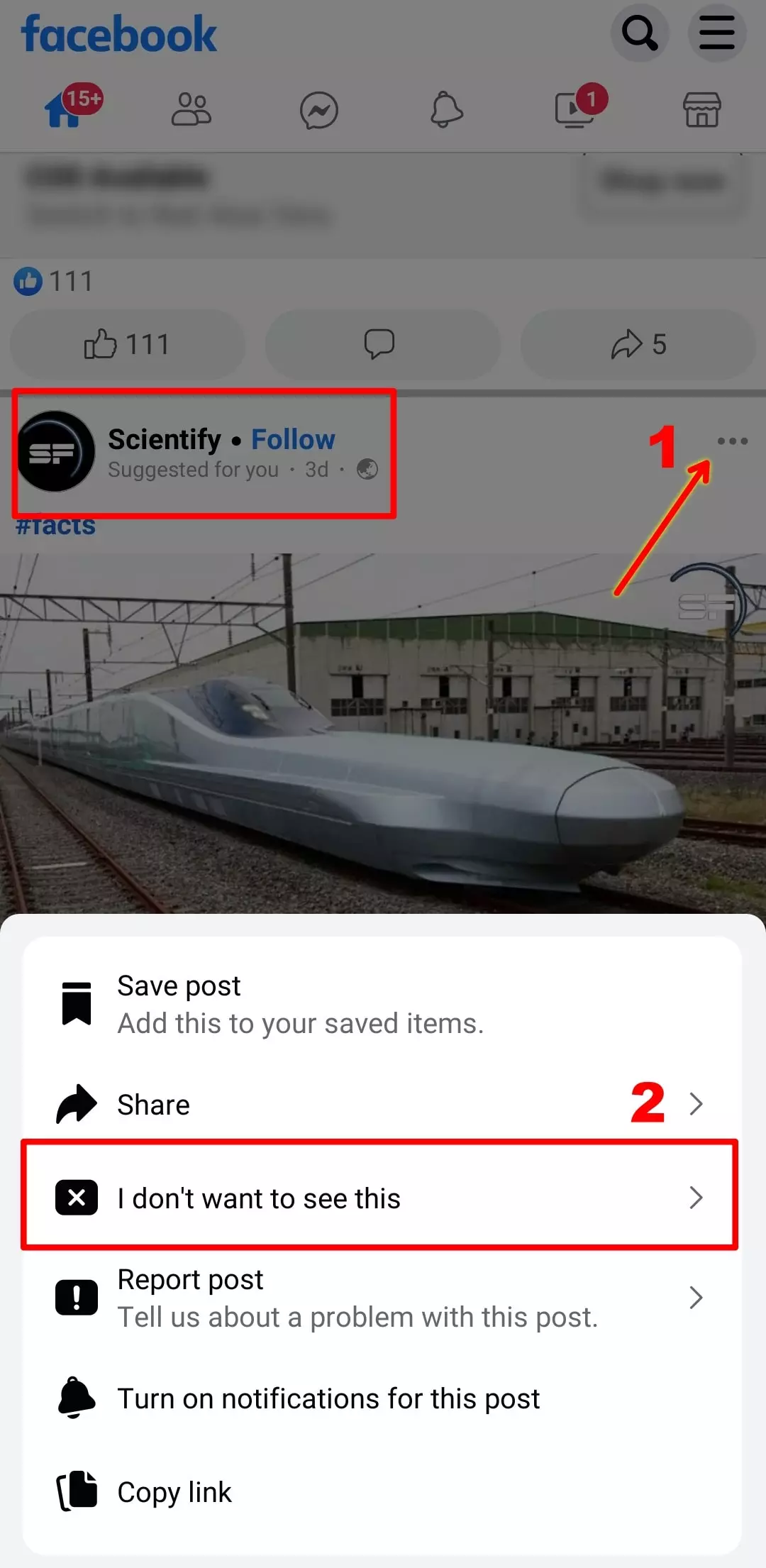 Turn Off Suggested Posts On Facebook