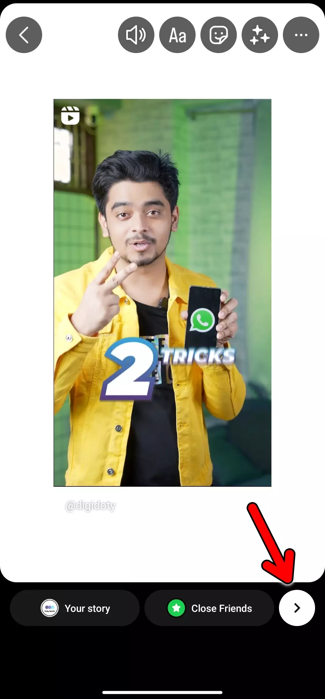 instagram share icon