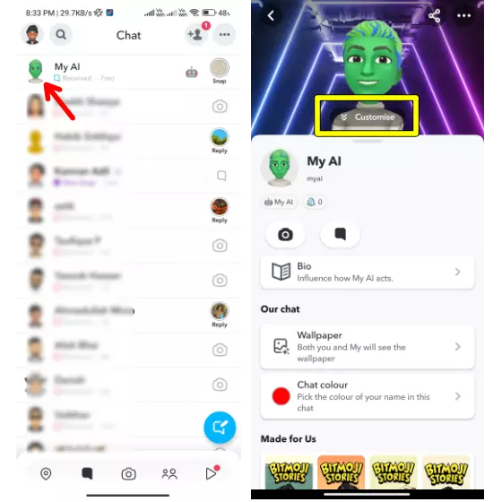How To Change Snapchat AI Gender