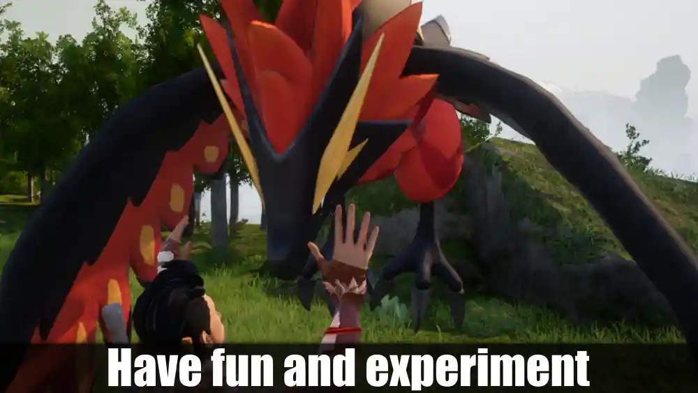 Palworld Beginner tips