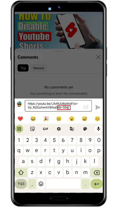 How To Share YouTube Video Link