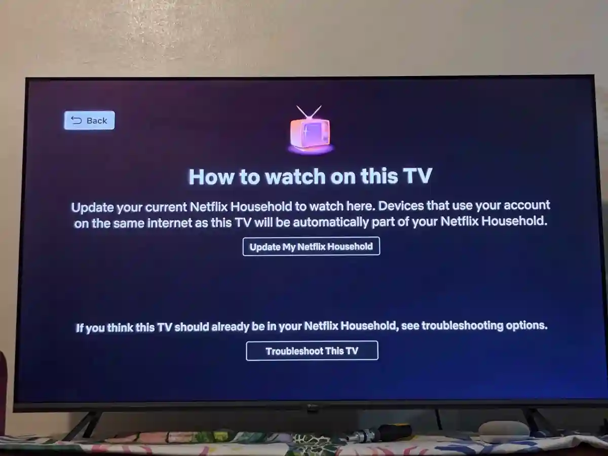 Update Your Netflix Household Location