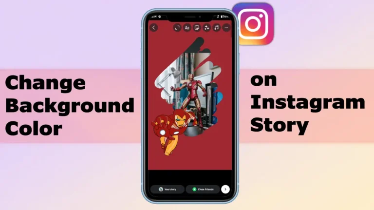 How to Change Background Color on Instagram Story