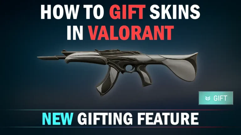 How to Gift Skins in Valorant