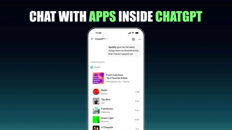 Apps inside ChatGPT