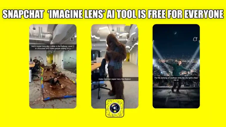 snapchat imagine lens