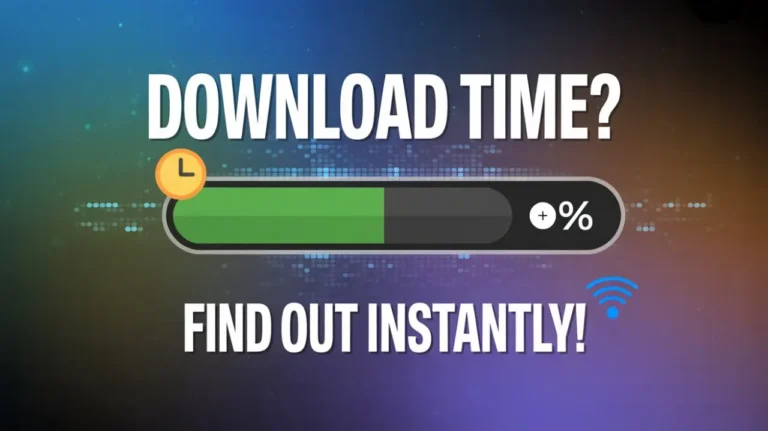 Download Time Calculator