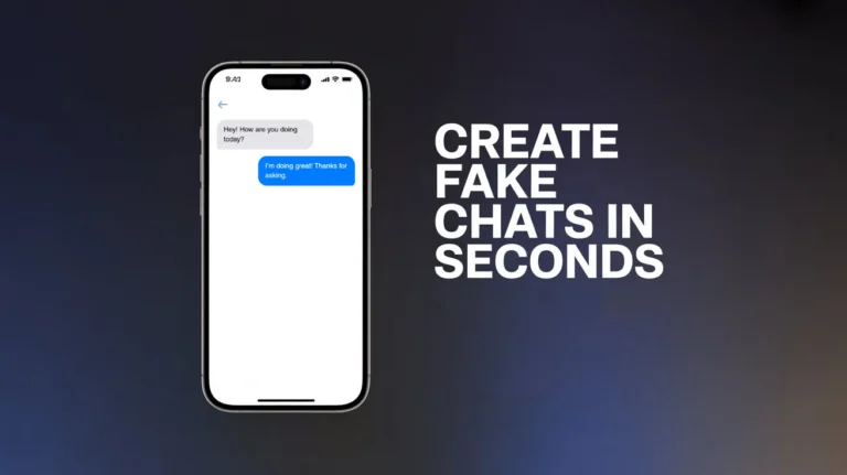 Fake Text Message Generator