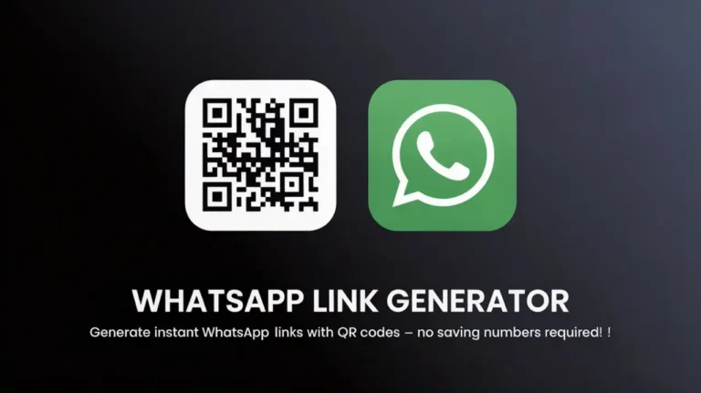WhatsApp links Generator