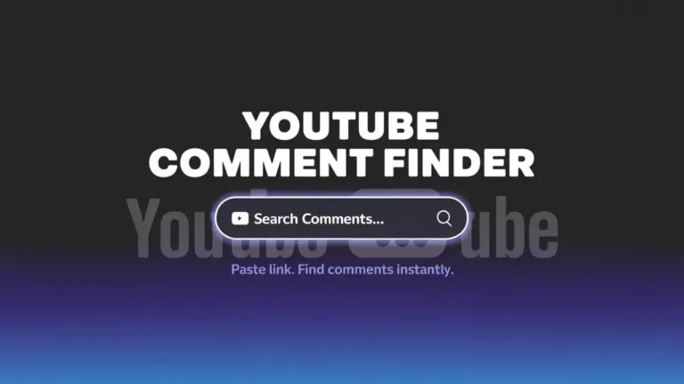 YouTube Comment Finder