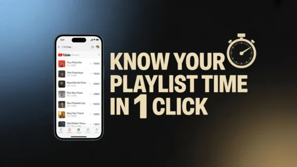 YouTube Playlist Length Calculator